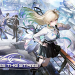 Wuthering Waves APK gameplay scene on Android device showing open-world action RPG graphics